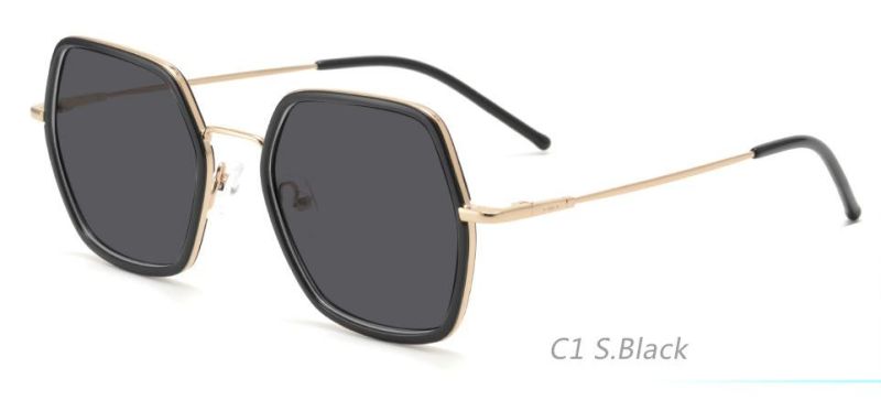 Amazon Hot Selling Polarized Sunglasses for Men and Women Retangle Frame Driving Sun Glasses 100% UV Blocking Geometric Shape Sunglasses
