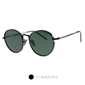 Metal New Fashion Sunglasses, Brand Replicas Round Frame M6019-01