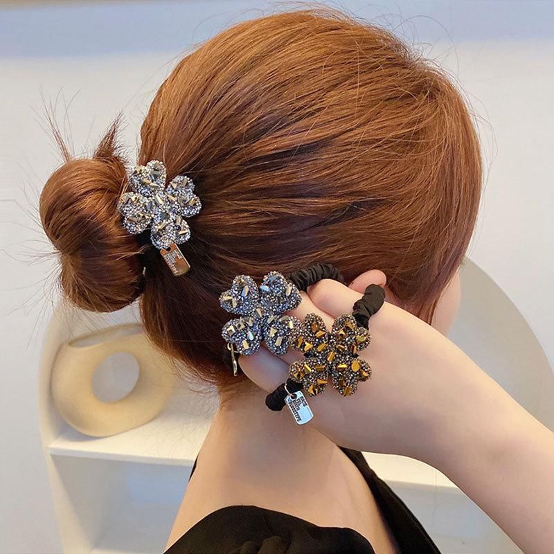 Fashion Hair Accessories Rhinestone Headband Simple Hairring Hairrope