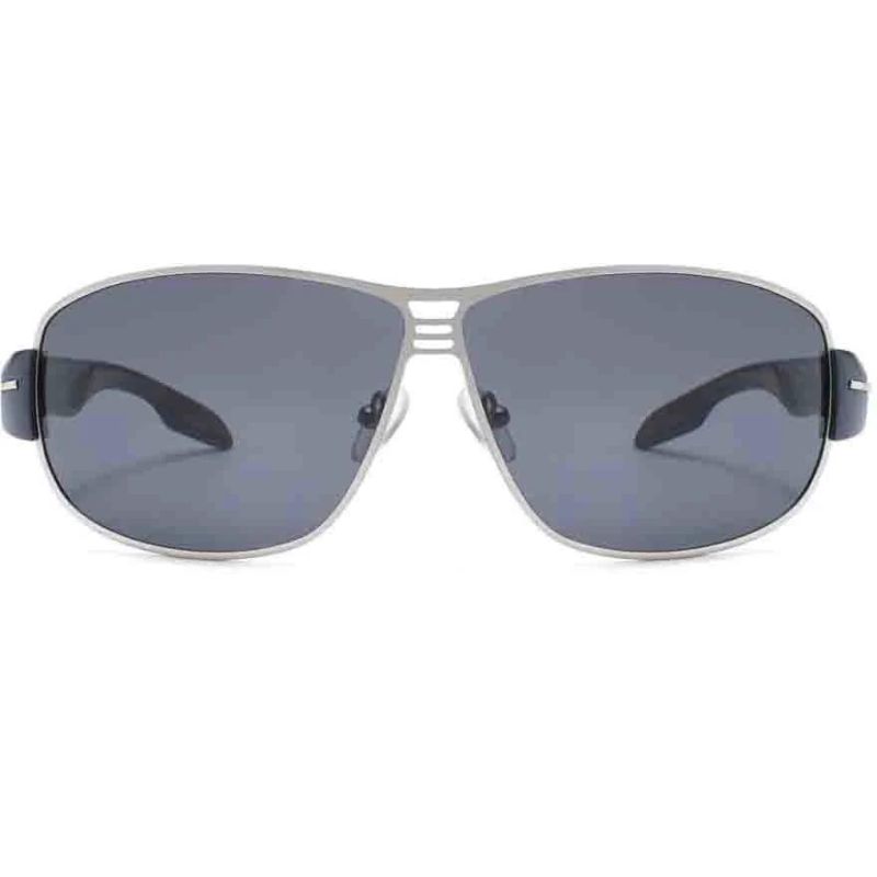 Fashion Vintage Eyewear Manufacturer Metal Frame Polarized Sun Glasses Rectangle Sunglasses