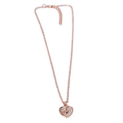 2020 Fashion Jewelry Set Heart Pendant Necklace with Rhinestone