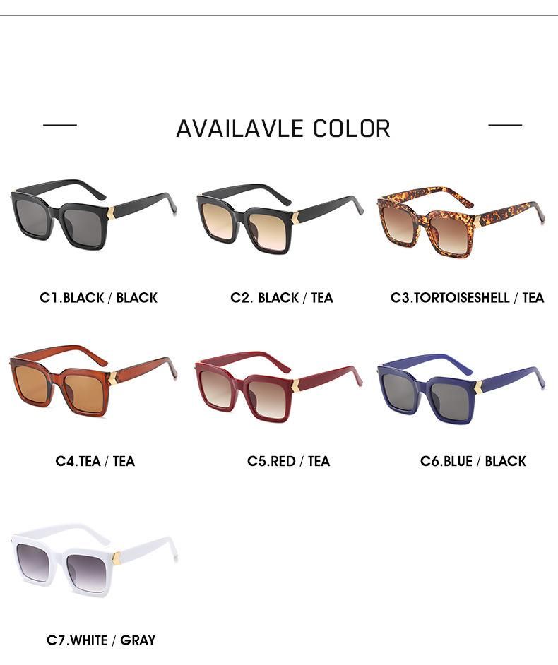 Colorful Oversized Women Sunglasses