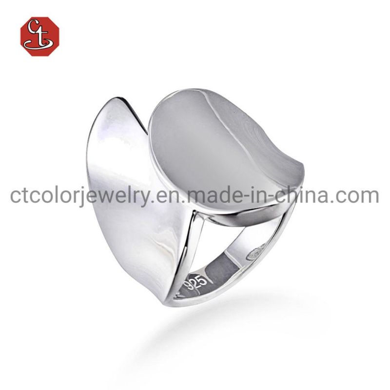Fashion Jewelry Sterling 925 Silver Rings Copper Rings for Women
