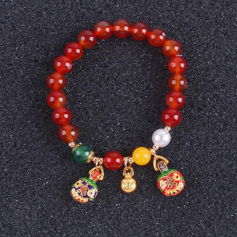 Fashion Jewelry Antique Red Agate Bracelet