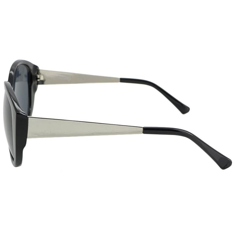 2020 Hot Selling Transparent Colored Metal Temple Sunglasses