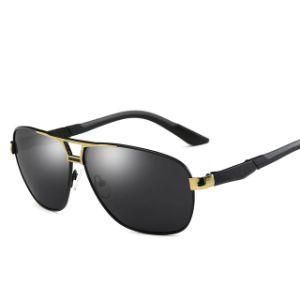 Newest Aluminum Alloy Big Vision Polarized Fishing Sunlass Driving Sunglasses
