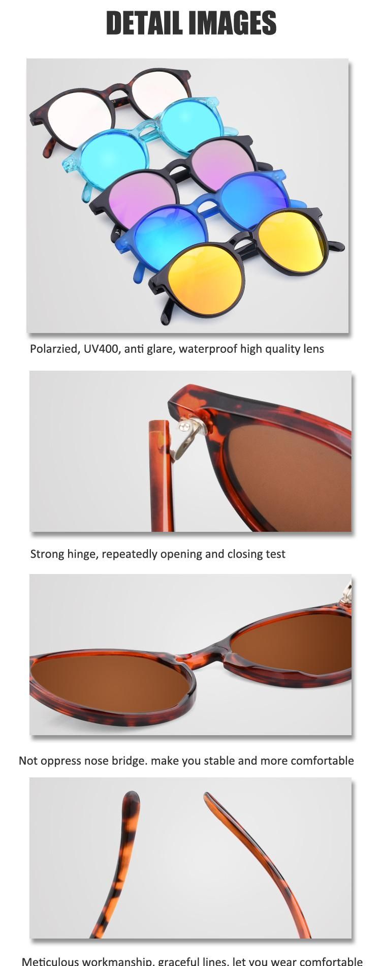 Usom New Women′ S Polarized Round Sunglasses for Brazil Market
