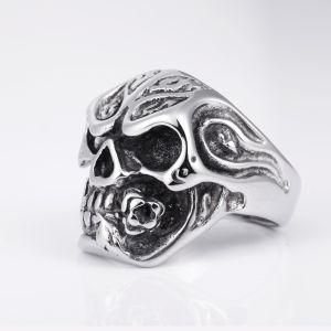 Black Antique Jewelry Ring in Stainless Steel
