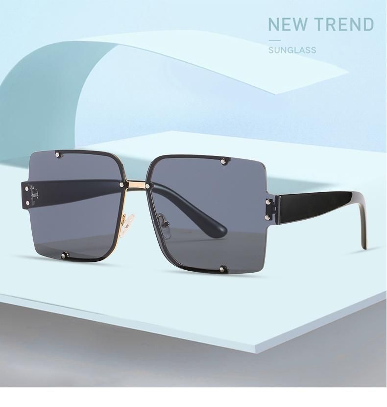 Colorful Color-Changing Metal Frame Sunglasses Beach Street Shot Travel Glasses