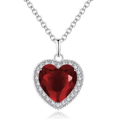 The Classic Titanic Heart of The Ocean Pendant Necklace Jewelry