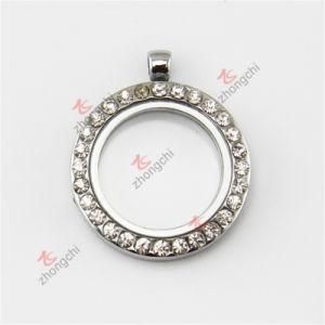 Wholesale 30mm Floating Crystal Charms Lockets Pendants Jewellry (FC71)