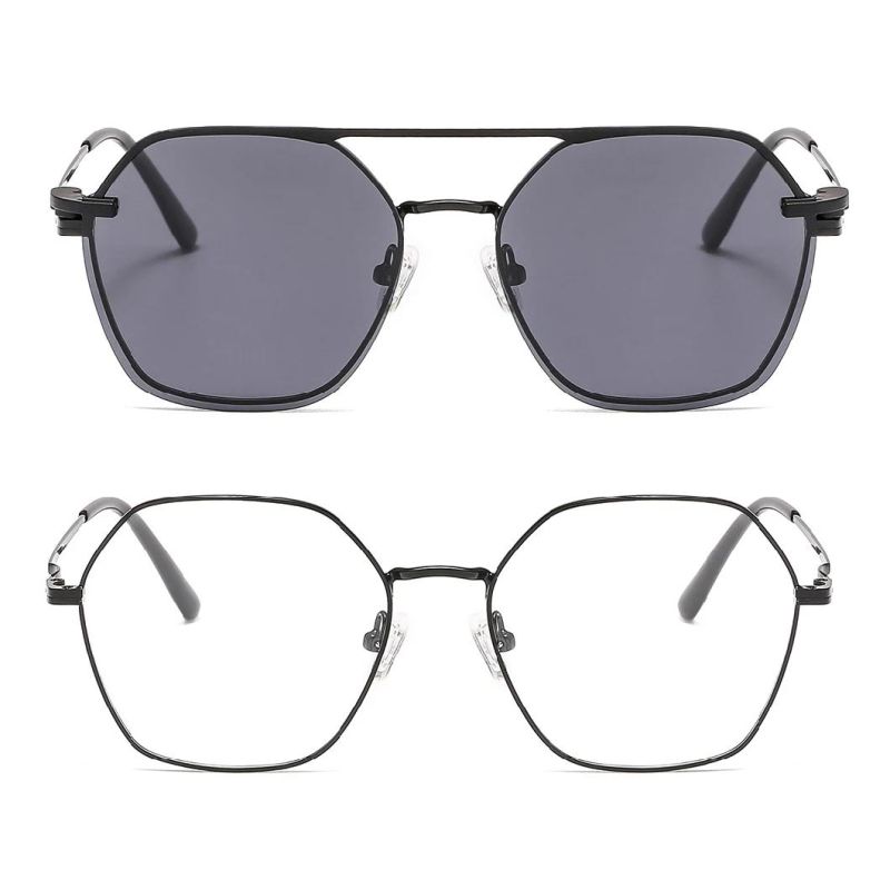 Polarized Lens for Prescription Glasses Metal Polarized Clip on Sunglasses Magnet Clip on Sunglasses