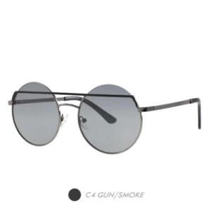 Metal&Nylon Sunglasses, Ladies New Fashion Oval Frame M9020-04