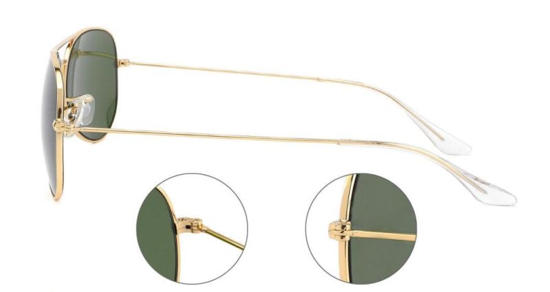 Brand Design New Fashion Design Metal Frame Ray Band Polarized Sun Shades Sunglasses