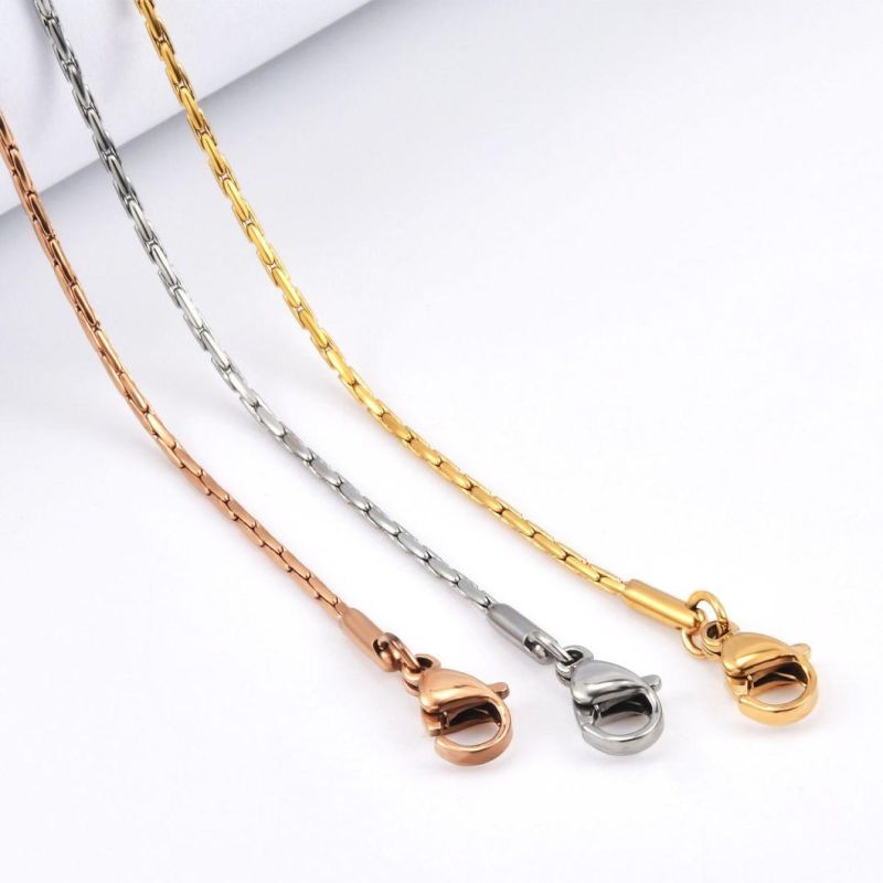 Fashion Jewellry Chain Necklace Bracelet Making Design Gold Plated Stainless Steel Lady Jewelry Earring Design