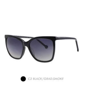 Acetate&Nylon Polarized Sunglasses, Vintage Fashion Butterfly Frame A19006-02