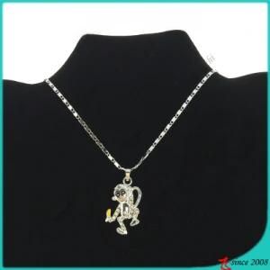 Cute Monkey Pendant Necklace for Kids Jewellery (FN16040829)