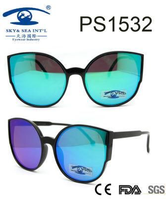 Best Designer Popular Style Frame Plastic Sunglasses (PS1532)