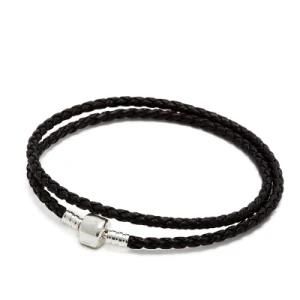 Fashion Jewelry Double Leather Bracelet (L21)