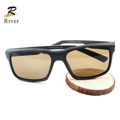 P1 Fashion Tr Wide Frame Stock Polarized Men Sunglasses