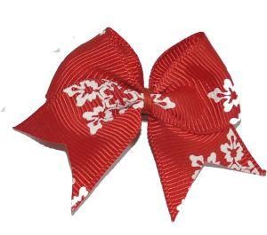 Red Grosgrain Ribbon Hair Clip Hair Bow