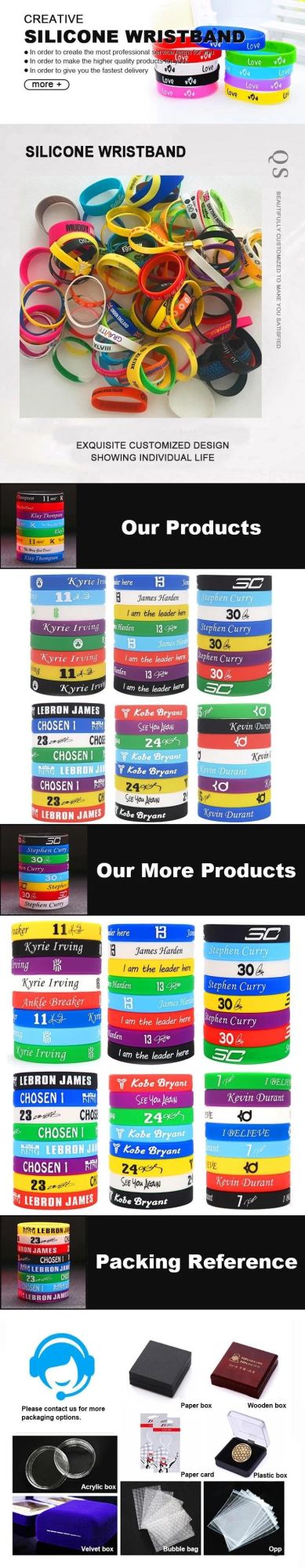 Wholesale Custom Promotional Advertising Silicone Wristband Logo Polyester Material Bracelet Wristband with Plastic Slide