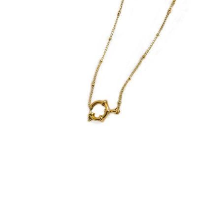 Manufacturer Custom Fashion jewellery Gold 2022 Stainless Steel Jewelry Female Necklace