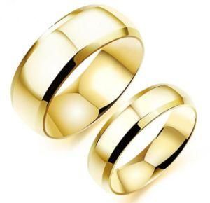 Personalized Different Colors Plated Shiny Stainless Steel Finger Ring for Students