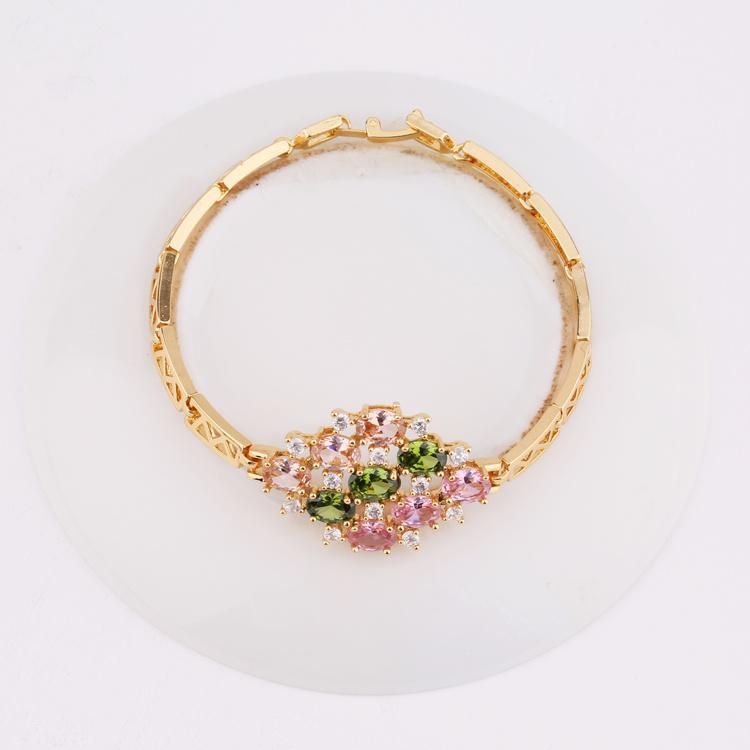 Fashion Style 14K 18K Gold Jewelry Bracelet for Girls Women