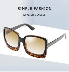 Square Fashion Colorful Ocean Lens Sunglass Women 2021