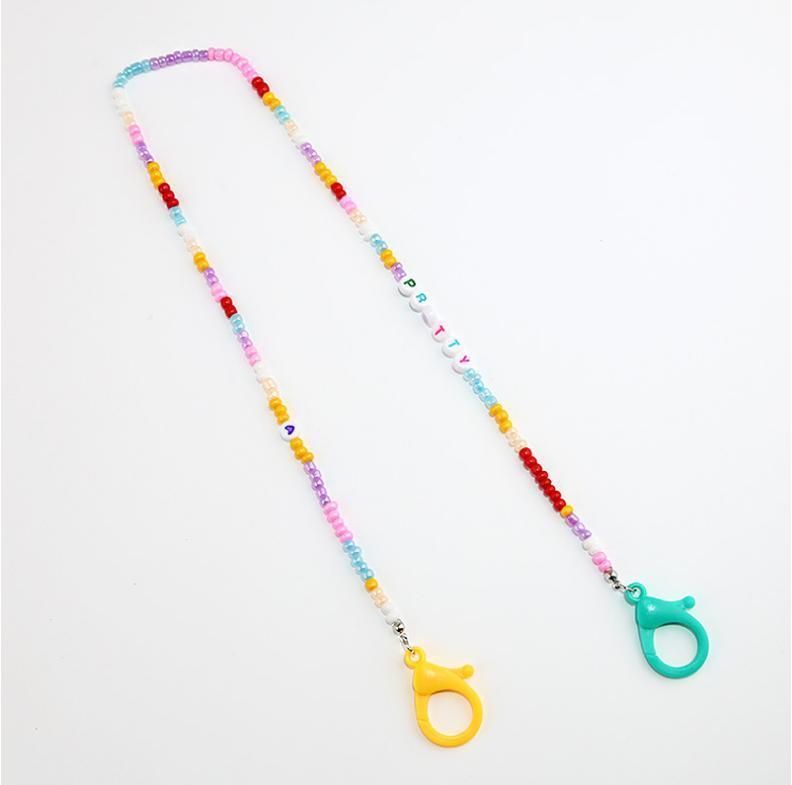 Glasses Chain Colorful Acrylic Neck Strap Holder for Sunglasses Cord Holder