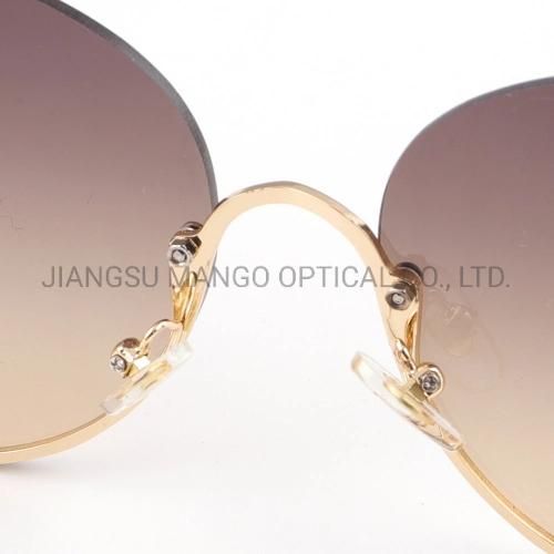 Semi Rim Flying Enjoy Vacation Lady Sunglasses