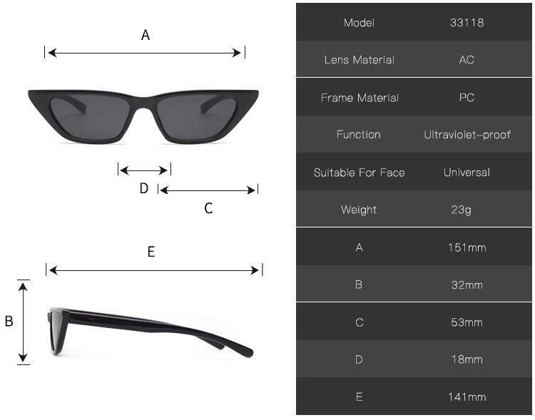 2019 Hot Selling Vintage Ready Made Sunglass