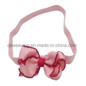 Baby DIY Grosgrain Ribbon Bow Elastic Hair Accessories Headbands