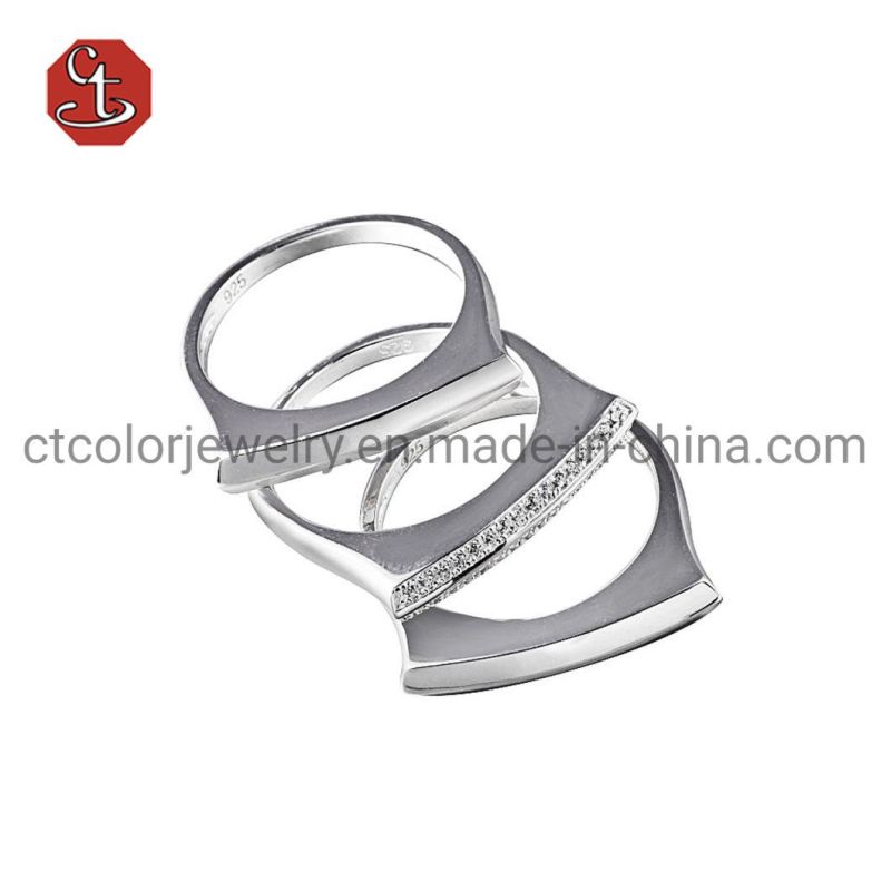 925 Sterling Silver Rings Jewelry Fashion Jewelry Rings for Men and Women