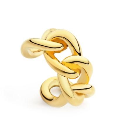 OEM Couple Chain Design Wedding Brass Rings