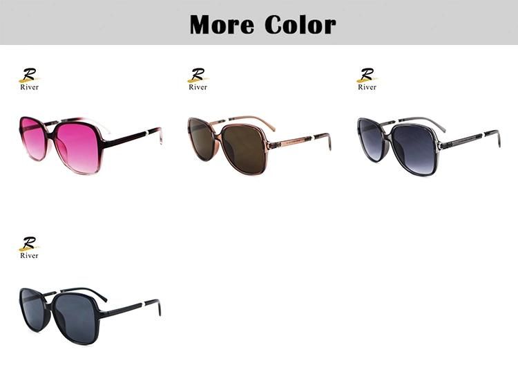 New Round Tr Frame Women Ready Sunglasses with Pearls