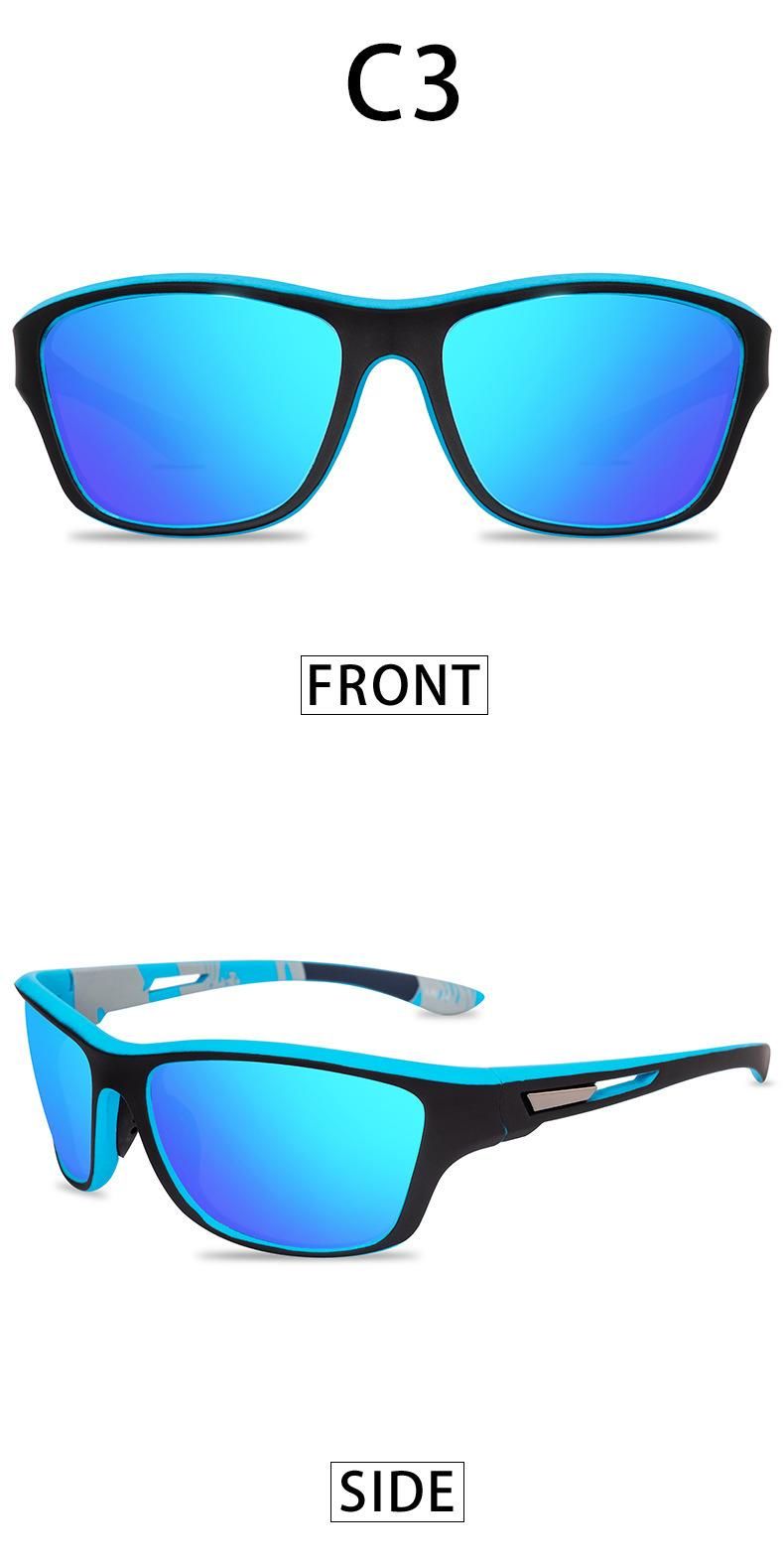 2021 Fashion Custom Cycling Sport Outdoor UV400 Protection Polarized Sunglasses for Men