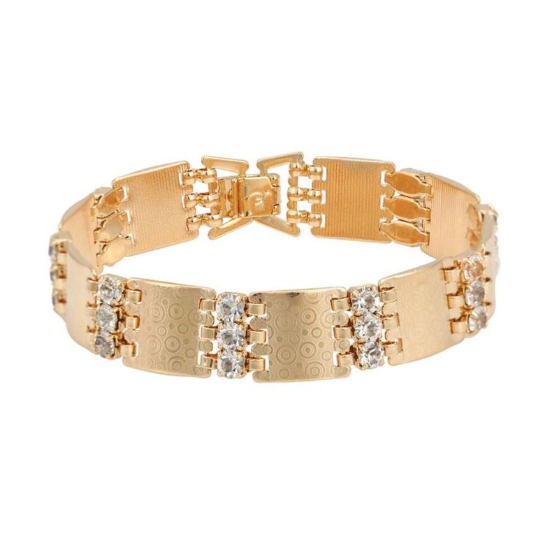 High Quality 18K Gold Color Bracelet Wholesale China Luxury Noble Bracelet for Women