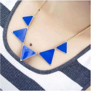 Vintage Geometrical Triangle Necklace for Women