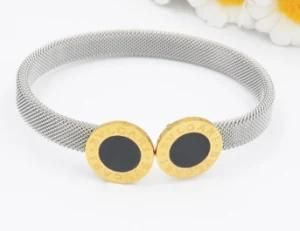 China Wholesale Cheap Weave Men&prime;s Stainless Steel Bracelet