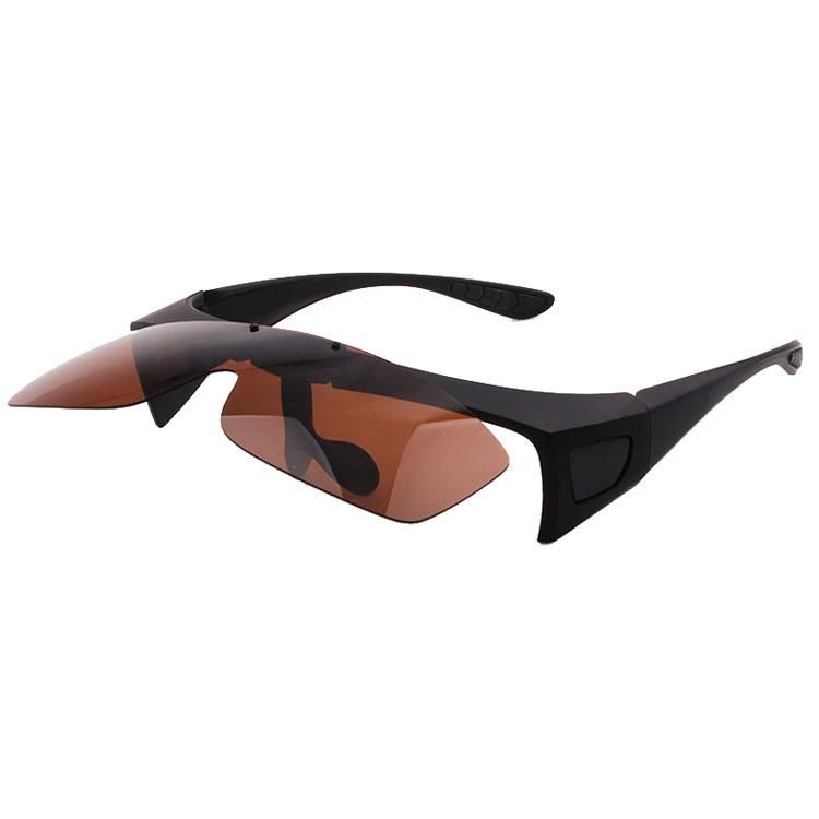 2018 Safety Sunglass with Brown Lens