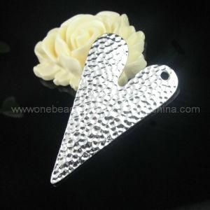 Heart Pendant, Fashion Zinc Alloy Jewelry Findings (PXH-5053D)