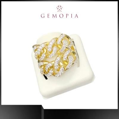 New Design 925 Sterling Silver Shape Fashion Ring for Jewelry