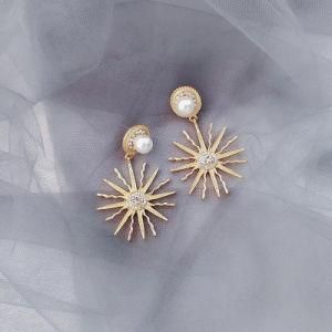 Women Boho Pendientes Mujer Oorbellen Orecchin Gold Statement Earings Fashion Jewelry Letter Brand Dangle Earring