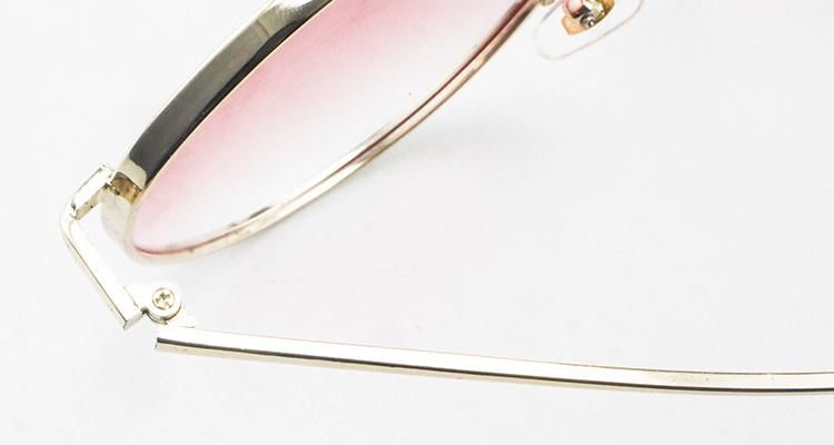 Hot Custom Logo Light Stock Top Flat Women Sunglasses