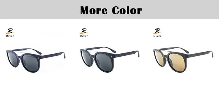 P0061 Popular Flat Top Tr Frame Stock Polarized Men Sunglasses