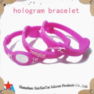 Silicone Hologram Bracelets (XXT10005-1)