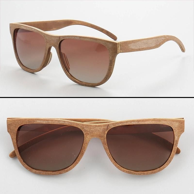 Wood Wooden Sunglasses with Mirror Lens New Top Wooden Eyeglasses