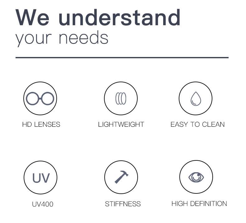 Sunglasses with Integrated Lenses, Multi-Functional Sunglasses